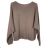 Sveter dlhý rukáv dámsky (S/M/L ONE SIZE) TALIANSKA MÓDA IMPBB25Y25001