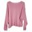Sveter dlhý rukáv dámsky (S/M/L ONE SIZE) TALIANSKA MÓDA IMPBB25Y25001