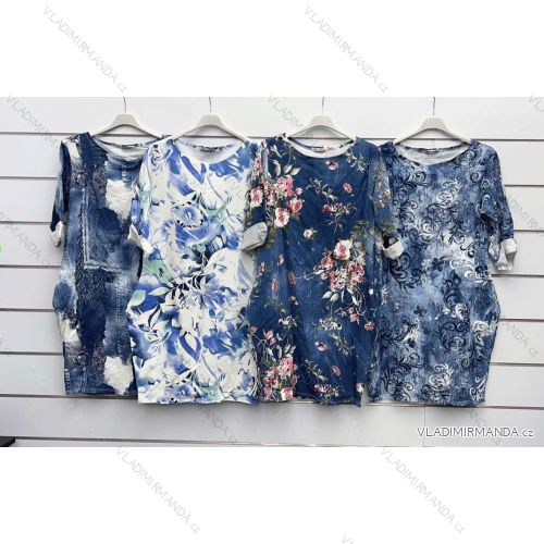 Šaty klasik 3/4 dlhý rukáv dámske (S/M/L ONE SIZE) TALIANSKA MÓDA IMWKK25014