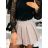 Sukňa krátka s opaskom dámska (S/M/L ONE SIZE) TALIANSKA MÓDA IMWCP25030