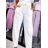 Nohavice elegantné s opaskom dámske (S/M/L ONE SIZE) TALIANSKA MÓDA IMWCP25043