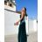 Šaty dlhé elegantné bez rukávov dámske (S/M/L ONE SIZE) TALIANSKA MÓDA IMPBB25B24639