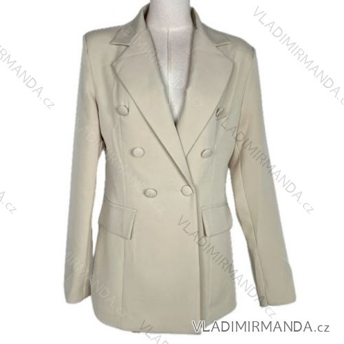 Sako dlhý rukáv dámske (S/MM/L ONE SIZE) TALIANSKA MÓDA IMPBB253967LX