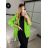 Sako elegantný dlhý rukáv dámske nadrozmer (one size S/M) TALIANSKA MÓDA IMWDD24008/DR -   fialová -   S/M/L