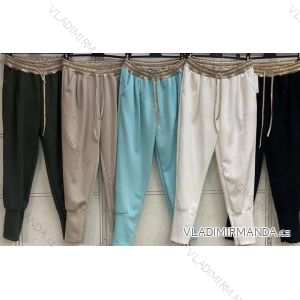 Tepláky elegantné dámske (S/M/L ONE SIZE) TALIANSKA MÓDA IMC25050