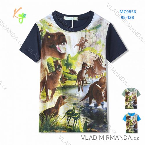 Tričko krátky rukáv detské chlapčenské (98-128) KUGO MC9856
