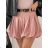 Sukňa krátka elegantná s opaskom dámska (S/M/L ONE SIZE) TALIANSKA MÓDA IMWCH25126