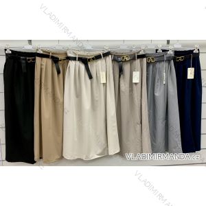 Sukňa dlhá elegantná s opaskom dámska (S/M/L ONE SIZE) TALIANSKA MÓDA IMWCP25164