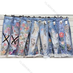Rifle jeans dlhé dámske (S/M/L ONE SIZE) TALIANSKA MÓDA IMWCP25173