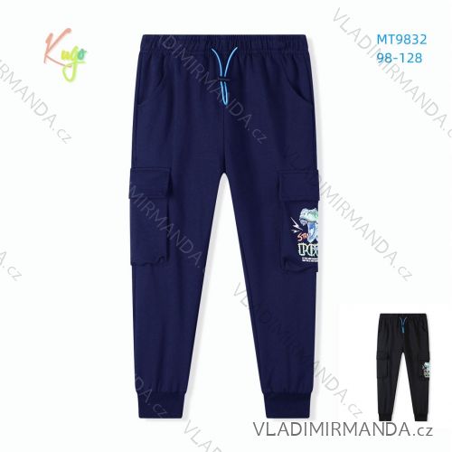 Tepláky dlhé detské chlapčenské (98-128) KUGO MT9832