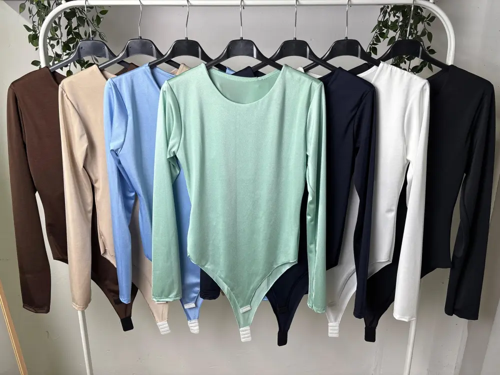 Body dlhý rukáv dámske (S/M/L ONE SIZE) TALIANSKA MÓDA IMPLP2472210065