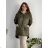 Bunda s kapucňou dámska nadrozmer (3XL/4XL ONE SIZE) TALIANSKA MÓDA IM423683/DUR žlutá 3XL/4XL