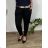 Nohavice elegantné s opaskom dámske nadrozmer (46/48/50 ONE SIZE) TALIANSKA MÓDA IM425131