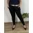 Nohavice elegantné s opaskom dámske nadrozmer (46/48/50 ONE SIZE) TALIANSKA MÓDA IM425131