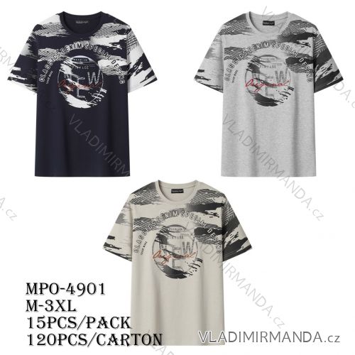 Tričko krátky rukáv pánske (M-3XL) GLO-STORY GLO25MPO-4901