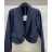 Sako dlouhý rukáv dámske (S/M ONE SIZE) TALIANSKA MÓDA IMPDY25MDUE991858