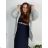 Cardigan oversize teplý dlhý rukáv dámsky (M/L/XL ONE SIZE) TALIANSKA MÓDA IMD24292