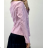 Bunda koženková dlhý rukáv dámska (S/M ONE SIZE) TALIANSKA MÓDA IMPDY251SSH8217