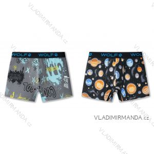Boxerky detské chlapčenské (98/104 - 122/128) WOLF L2581