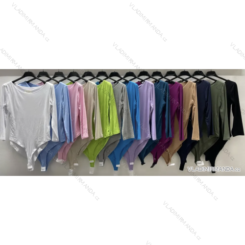 Body dlhý rukáv dámska (S/M ONE SIZE) TALIANSKA MÓDA IMPDY25LS17100