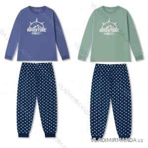 Pyžamo dlhé pánske nadrozmer (M/L/XL/XXL/XXXL) WOLF S2576B