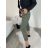 Nohavice plátené s opaskom dámske (S/M/L ONE SIZE) TALIANSKA MÓDA IMD24492