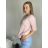 Sveter slabý krátky rukáv dámsky (S/M/L ONE SIZE) TALIANSKA MÓDA IMSM25103