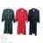 Šaty krátke košeľové 3/4 dlhý rukáv dámske (XS/S/M ONE SIZE) TALIANSKA MÓDA IMD25047