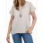 Tričko krátky rukáv dámske (XS/S/M ONE SIZE) TALIANSKA MÓDA IMD25058