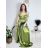 Šaty carmen dlouhé na ramínka elegantní saténové dámské (S/M ONE SIZE) ITALSKÁ MÓDA IMPBB22B22735