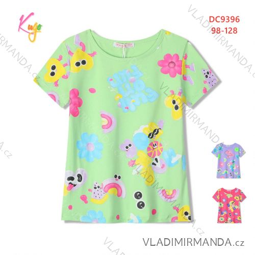 Tričko krátky rukáv detské dievčenské (98-128) KUGO DC9396