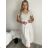 Šaty krtké letné krátky rukáv dámske (S/M/L ONE SIZE) TALIANSKA MÓDA IM425MARIA-L/DUR S / M béžová