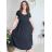 Šaty krtké letné krátky rukáv dámske (S/M/L ONE SIZE) TALIANSKA MÓDA IM425MARIA-L/DUR S / M béžová