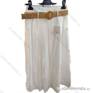 Sukňa dlhá s opaskom dámska (S/M/L ONE SIZE) TALIANSKA MÓDA IM325021