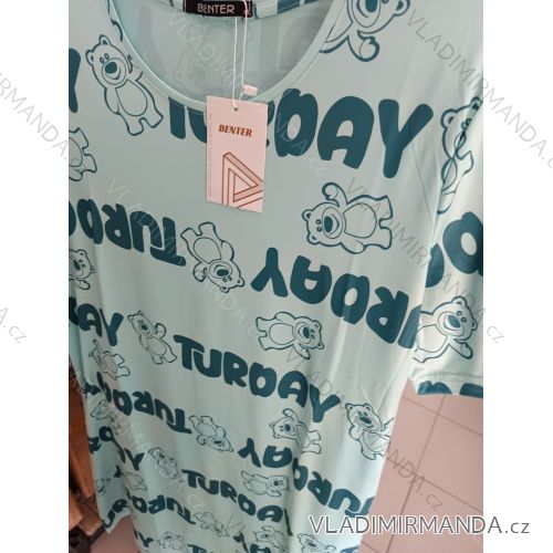 Nočná košeľa krátky rukáv dámska (S/M/L/XL) BENTER BES25JAROKOSDAM