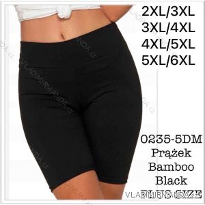 Legíny krátke bambusové dámske nadrozmer (2XL - 6XL) MIE250235-5DM