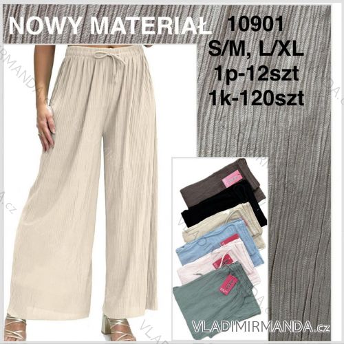 Nohavice dlhé letné dámske (S/M - L/XL) MIE2510901