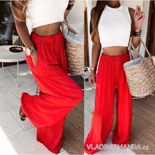 Nohavice dlhé oversize dámske (S/M/L ONE SIZE) TALIANSKA MÓDA IMWGB25422