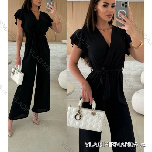 Overal dlhý elegantný dlhý rukáv dámsky (XS/S/M ONE SIZE) TALIANSKA MÓDA IMWCH25436