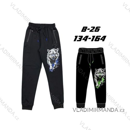 Nohavice softshellové dorast chlapčenské (134-164) SEZON SEZ25B-26