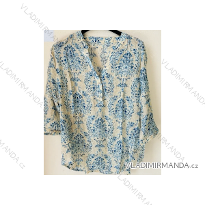 Tunika dlhý rukáv dámska (S/M - L/XL) TALIANSKA MÓDA IMPEM25g3208-26