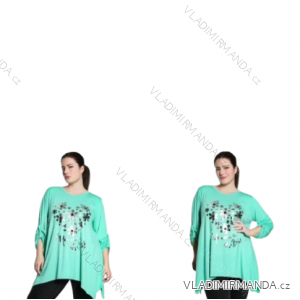 Tunika oversize 3/4 dlhý rukáv dámska (S/M/L ONE SIZE) TALIANSKA MÓDA IMPLI252333