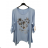 Tunika oversize 3/4 dlhý rukáv dámska (S/M/L ONE SIZE) TALIANSKA MÓDA IMPLI252333