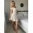 Tričko basic krátky rukáv dámske (S/M ONE SIZE) TALIANSKA MÓDA IMM23M683/DUR S/M béžová