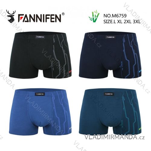 Boxerky pánske (L-3XL) FANNIFEN PES25M6759