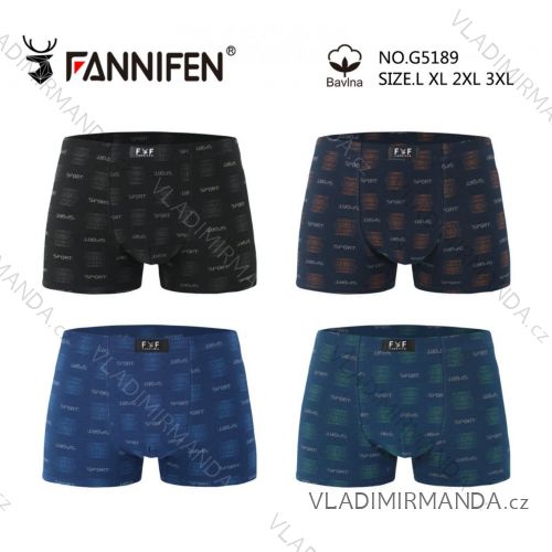 Boxerky pánske (L-3XL) FANNIFEN PES25G5189