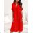 Šaty košeľové krátky rukáv dámske (XS/S/M ONE SIZE) TALIANSKA MÓDA IMD25090