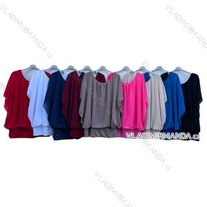Blúzka šifónová netopierí rukáv dámska (XS/S/M ONE SIZE) TALIANSKA MÓDA IMD25110