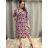 Šaty elegantné dlhé jraní dlhý rukáv dámske Andy (S/M/L ONE SIZE) TALIANSKA MÓDA IMD22290-3/DUR S/M/L čierna