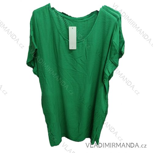 Tunika krátky rukáv dámska (S/M/L ONE SIZE) TALIANSKA MÓDA IM725102